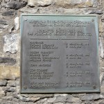 Plaque in Execution Yard, Kilmainham Gaol. © Christy Lawless