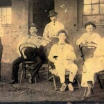 South Africa 1898. John MacBride seated on left. Arthur Griffith standing.